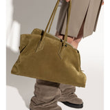 Borsa la passeggiata medium in verde Khaki The Attico - donna 