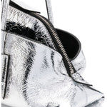 Borsa a spalla La passeggiata small in argentoThe Attico - donna 