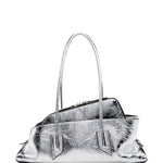 Borsa a spalla La passeggiata small in argentoThe Attico - donna 