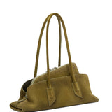 Borsa a spalla La passeggiata small in verde khaki The Attico - donna 