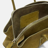 Borsa a spalla La passeggiata small in verde khaki The Attico - donna 