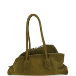 Borsa a spalla La passeggiata small in verde khaki The Attico - donna 