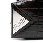 Borsa a spalla La passeggiata small in marrone The Attico - donna 