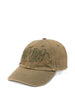 Baseball cap with embroidered logo in greenThe attico - women