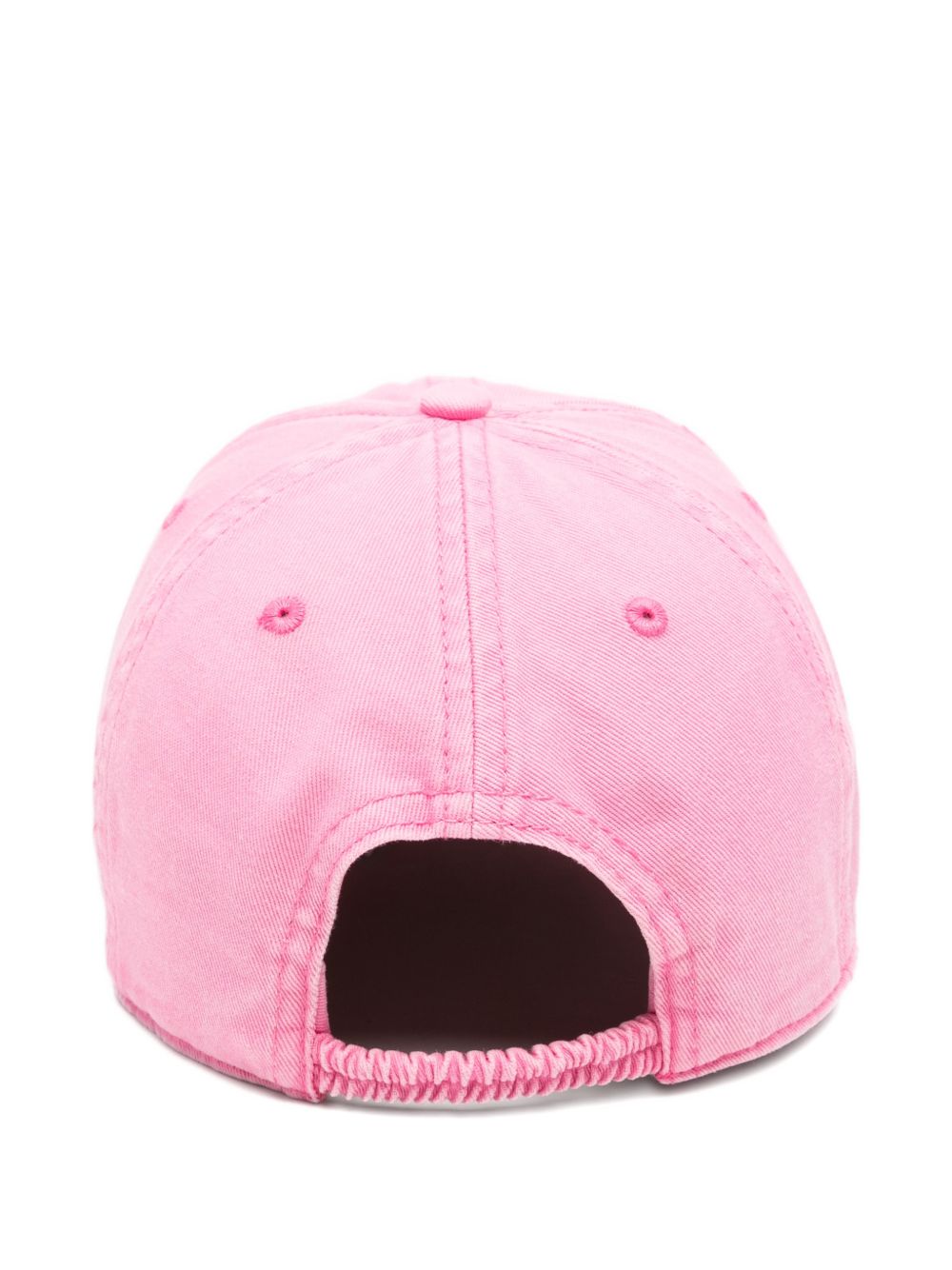 Cappello da baseball con logo in rosa The attico - donna 