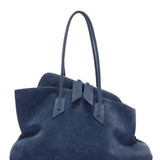 Borsa la passeggiata medium in blu The Attico - donna 