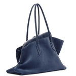 Borsa la passeggiata medium in blu The Attico - donna 