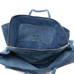 Borsa la passeggiata medium in blu The Attico - donna 