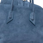 Borsa la passeggiata medium in blu The Attico - donna 