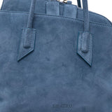 Borsa la passeggiata medium in blu The Attico - donna 