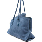 Borsa la passeggiata medium in blu The Attico - donna 
