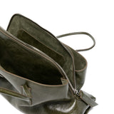 borsa a spalla la passeggiata medium in verde The Attico - donna 
