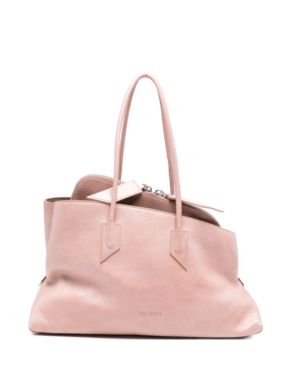 borsa a spalla la passeggiata medium in rosa The Attico - donna 