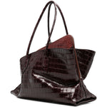 Borsa la passeggiata medium in bordeaux The Attico - donna 