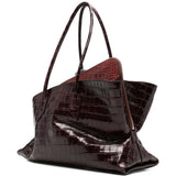 Borsa la passeggiata medium in bordeaux The Attico - donna 
