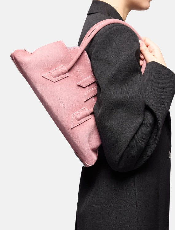 Borsa a spalla La passeggiata small in rosaThe Attico - donna 