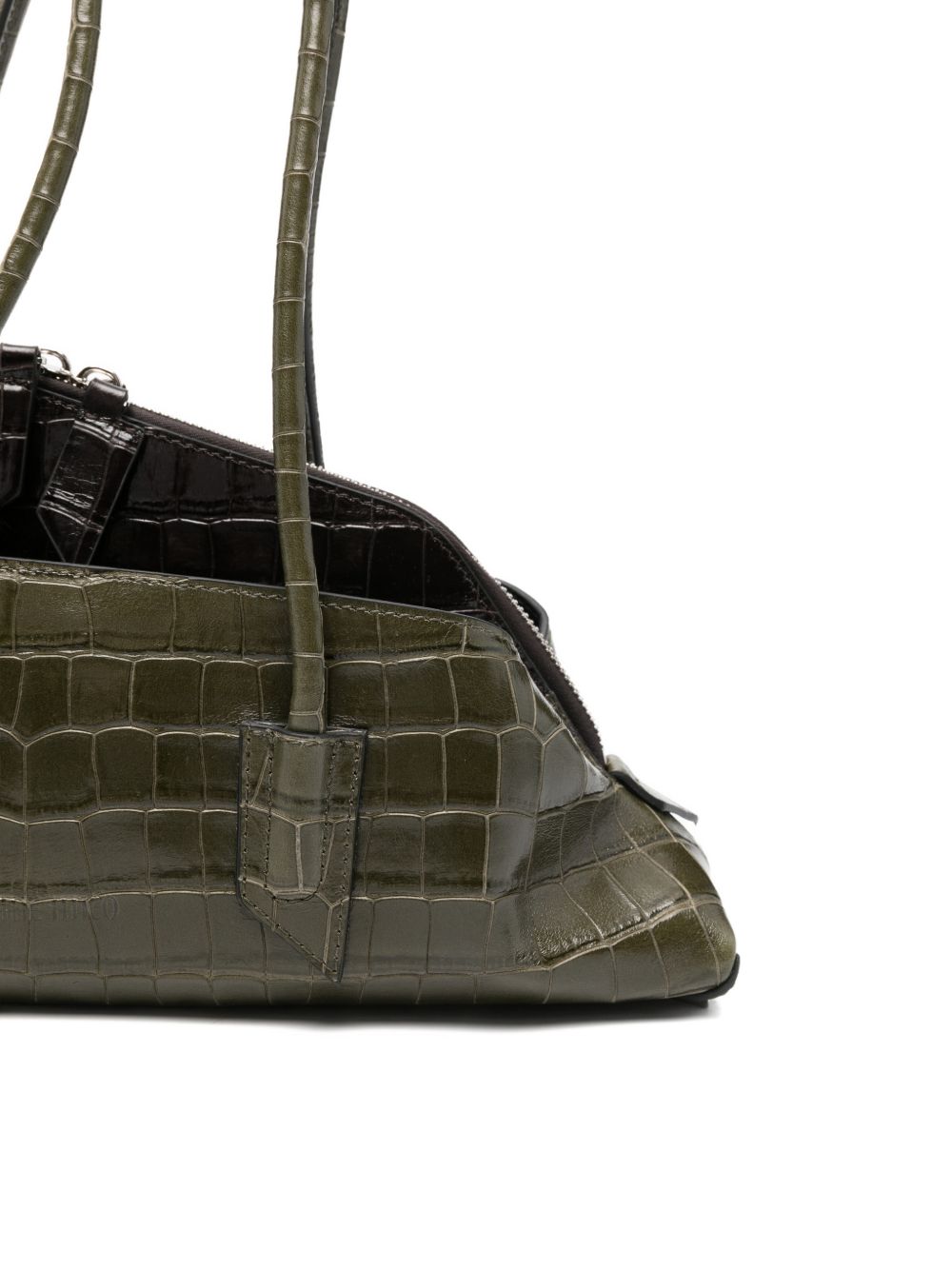 Borsa la passeggiata medium in verde The Attico - donna 