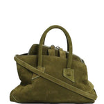 Borsa la passeggiata mini in verde The Attico - donna 