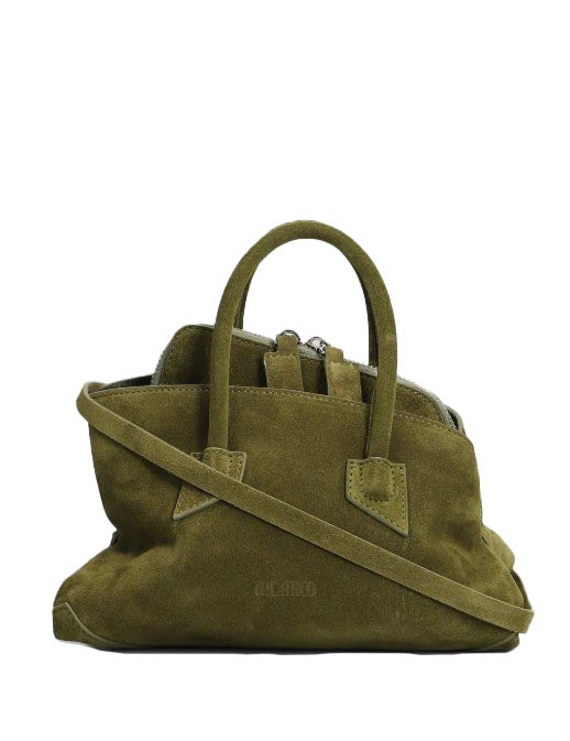 Borsa la passeggiata mini in verde The Attico - donna 