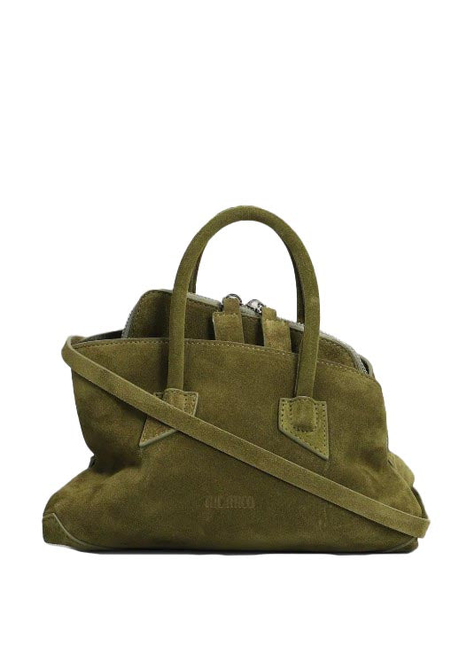 Borsa la passeggiata mini in verde The Attico - donna 