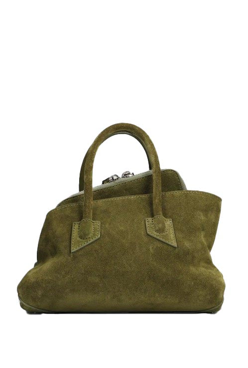 Borsa la passeggiata mini in verde The Attico - donna 