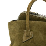 Borsa la passeggiata mini in verde The Attico - donna 