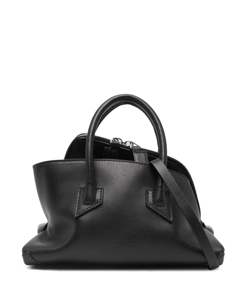 Borsa la passeggiata small in nero The Attico - donna 