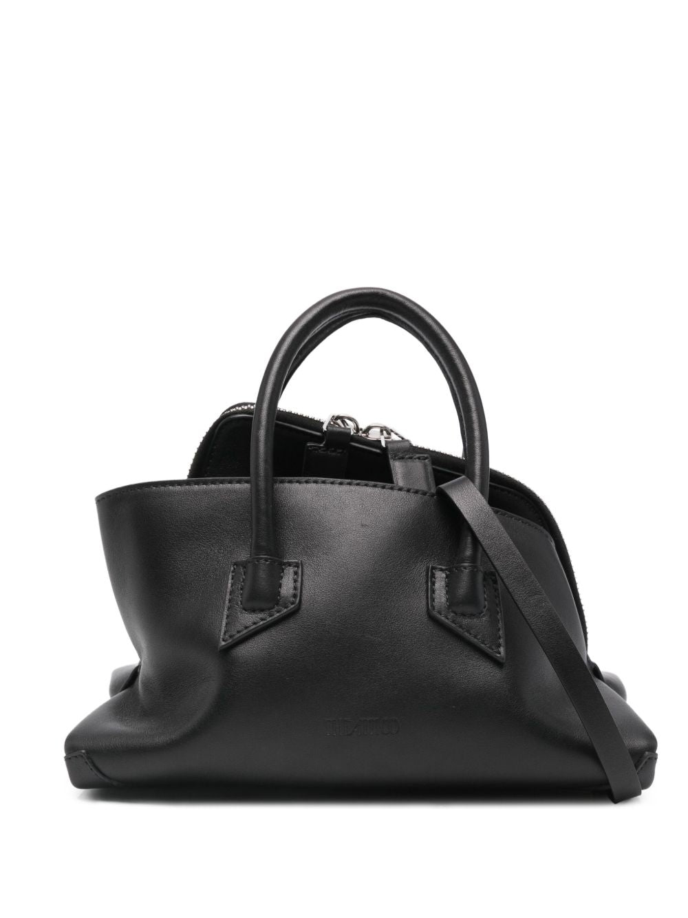 Borsa la passeggiata small in nero The Attico - donna 