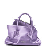 Borsa a mano la passeggiata mini in viola The Attico - donna 