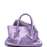 Borsa a mano la passeggiata mini in viola The Attico - donna 