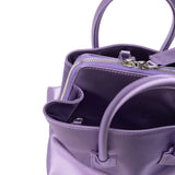 Borsa a mano la passeggiata mini in viola The Attico - donna 