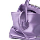 Borsa a mano la passeggiata mini in viola The Attico - donna 