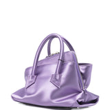 Borsa a mano la passeggiata mini in viola The Attico - donna 