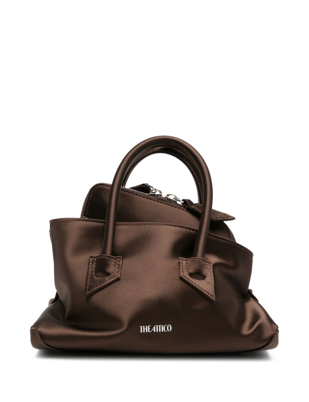 BOrsa La Passegiata mini in marrone The Attico - donna 
