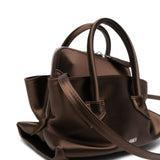 BOrsa La Passegiata mini in marrone The Attico - donna 