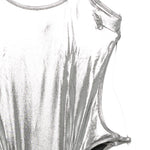 Costume intero dark silver the attico - donna 