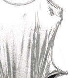 Costume intero dark silver the attico - donna 