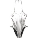 Costume intero dark silver the attico - donna 