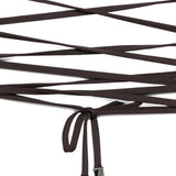 bikini dark brown the attico - donna 