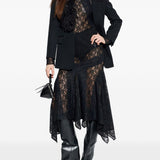 Giacca con piume in nero The attico - donna 