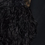 Giacca con piume in nero The attico - donna 