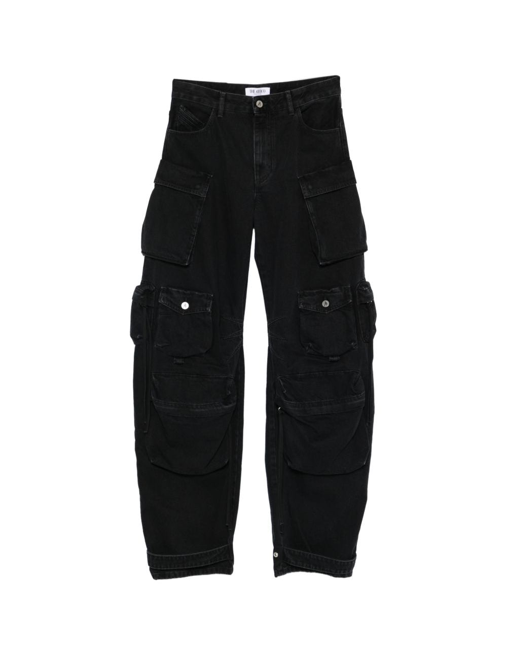 Jeans cargo con tasche in nero The Attico - donna 