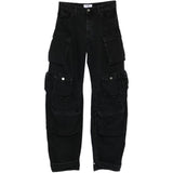 Jeans cargo con tasche in nero The Attico - donna 