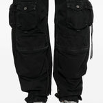 Jeans cargo con tasche in nero The Attico - donna 