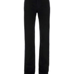 Jeans svasati in nero The attico - donna 