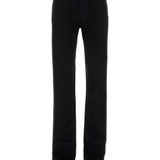 Jeans svasati in nero The attico - donna 