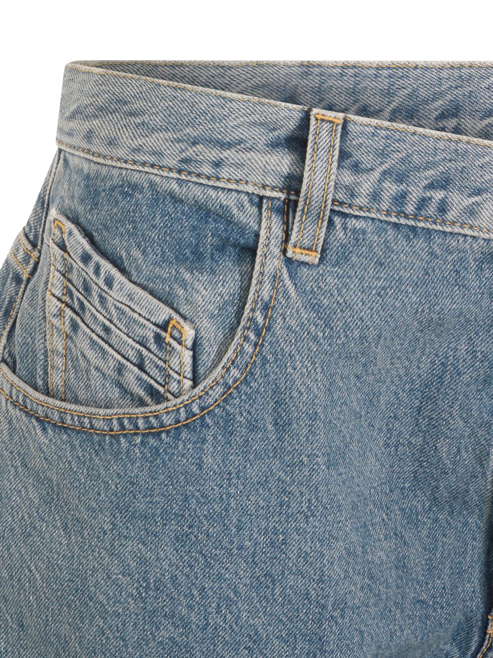 Jeans con tasche in blu The attico - donna 
