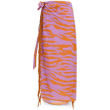 PAREO CON STAMPA ANIMALIER MULTCOLOR THE ATTICO - DONNA 