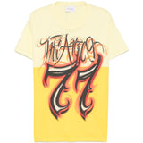 T-shirt con stampa in giallo The attico - donna 