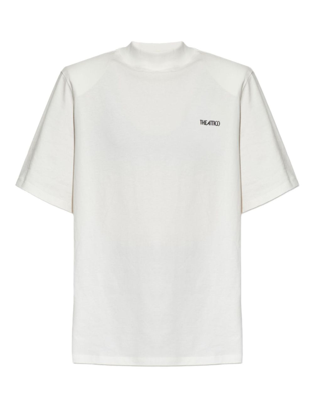 T-shirt con logo in bianco The attico - donna 
